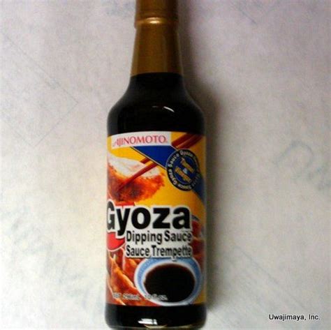 Homemade gyoza taste so much better than when you get them in the restaurant. Ajinomoto Gyoza Dipping Sauce Net 10 Fl Oz -- Find out ...