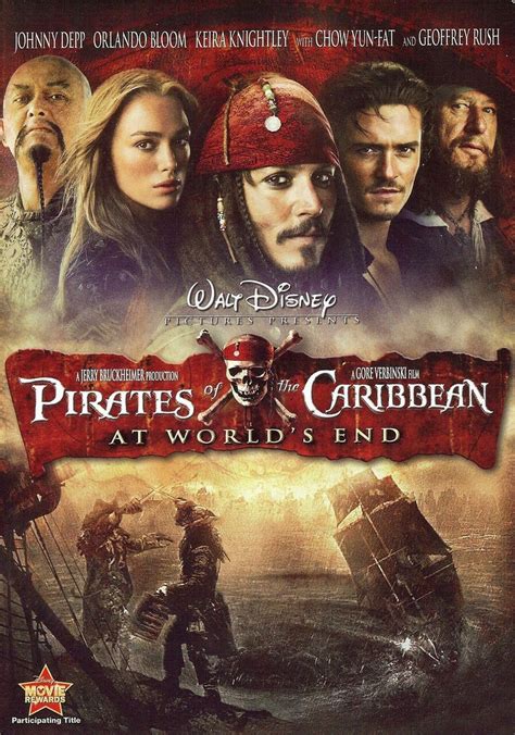 Pirates Of The Caribbean At Worlds End Movie Poster