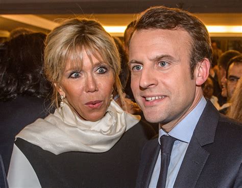 The assault occurred in the south of france when mr macron. Emmanuel Macron and his wife Brigitte Trogneux attend the ...