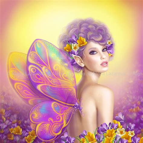 elf by alena lazareva toucanvas purple art fairy art beautiful fairies