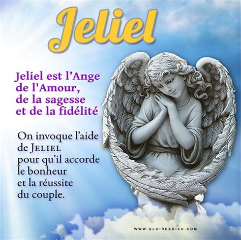 Image Ange Jeliel Lange De Lamour Prière Aux Anges Priere Ange