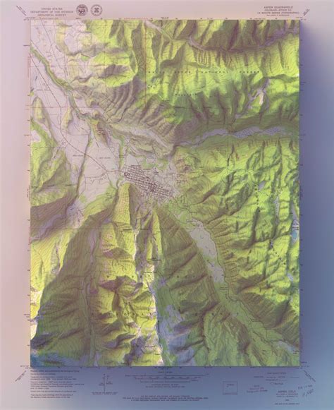 3d Topographic Map Of The United States