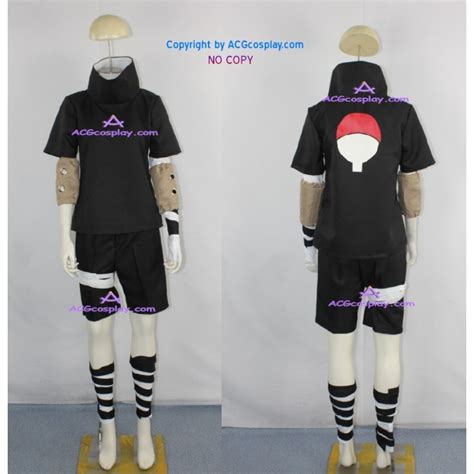 Naruto Sasuke Uchiha Black Cosplay Costumes