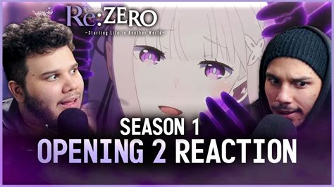 Rezero Opening 2 Reaction Subarus Redemption Youtube