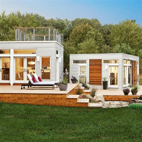 21 prefab tiny houses you can buy right now. Modular homes that can be combined in any way- great for multi-family retreats. | Tiny house ...