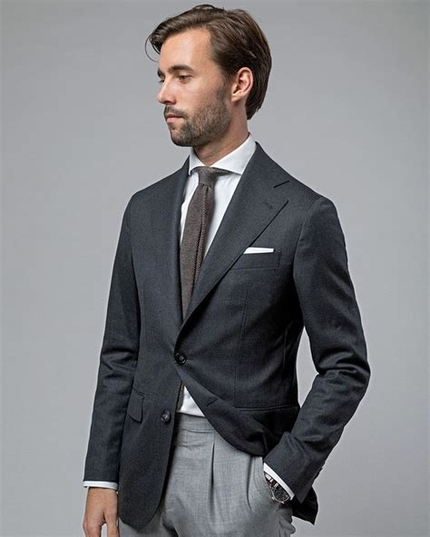 Blugiallo On Instagram Corporate Greyscale Blazer Outfits Men