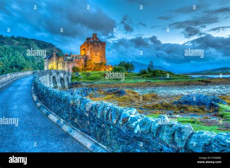 Eilean Donan Castle Stock Photo Alamy