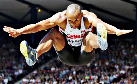 He plans to do long jump and hurdles at the canadian track and field trials in. Glasgow long jump | FT Photo Diary