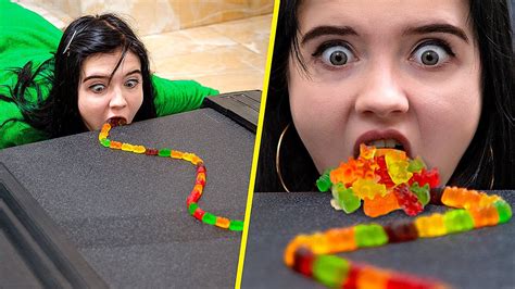 Tantangan Gummy Bears Trik Gummy Bears Youtube
