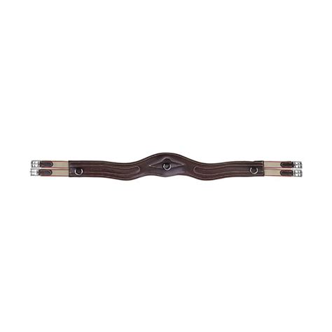 Toulouse Anatomic Shaped Padded Leather Girth