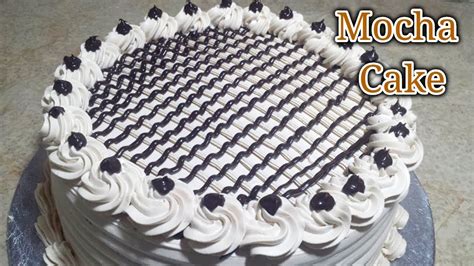 Mocha Cake Chocolate Mocha Cake Recipebakery Style Mocha Cake Recipe