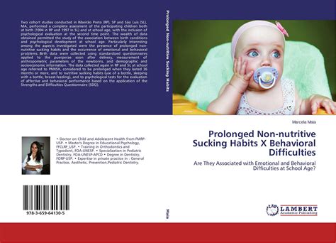 Prolonged Non Nutritive Sucking Habits X Behavioral Difficulties 978 3