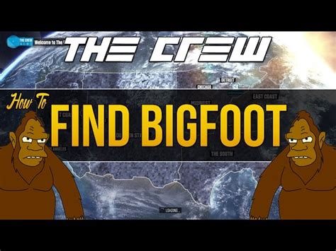 Bigfoot Easter Egg Cheats For The Crew On Xone