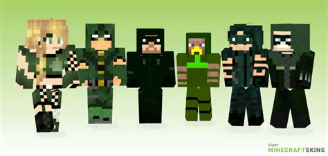 Green Arrow Minecraft Skins Download For Free At Superminecraftskins