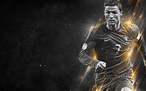 Cristiano Ronaldo Black Wallpaper Thewallpaperkidcom