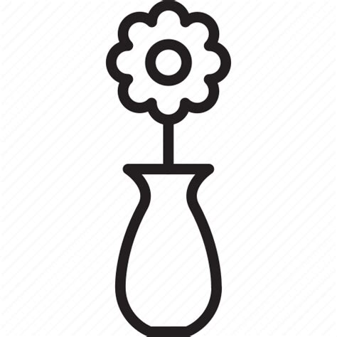 Accessory Flower Home Vase Icon Download On Iconfinder