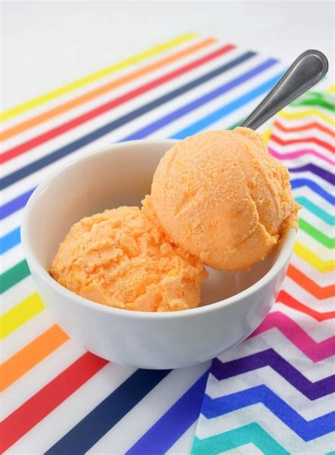 Mandarin Orange Ice Cream Dream A Little Bigger
