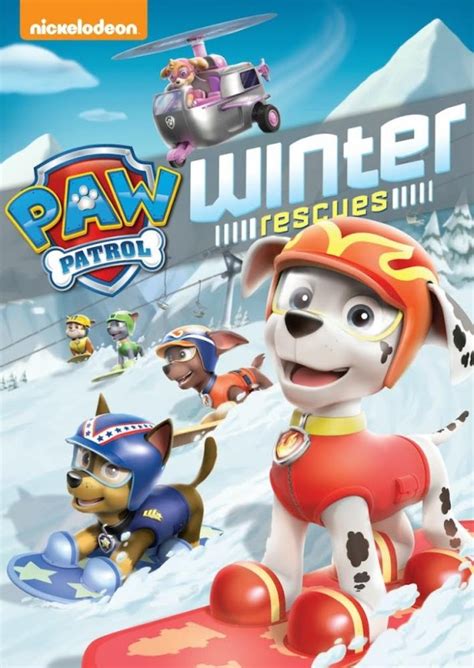 Nickelodeondvd Paw Patrol Winter Rescues The Screen Guide