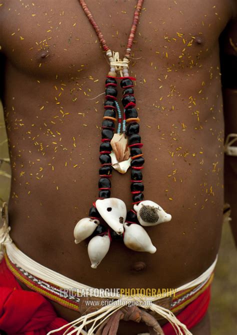 ERIC LAFFORGUE PHOTOGRAPHY Detail Of A Tribal Dancer With Shells