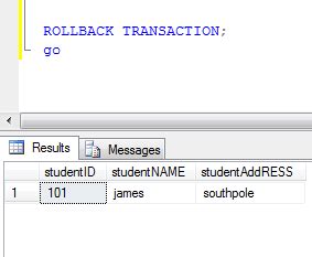 Easy Way To Rollback A Transaction In SQL Server