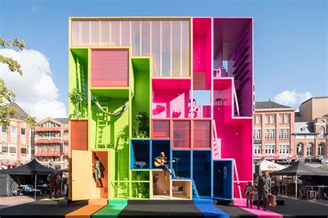 Mvrdvs Vibrant Reconfigurable Hotel For Dutch Design Week Architect