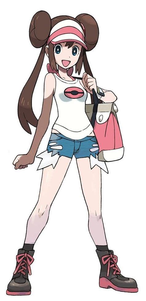 Rosa In Summer Outfit Pokemon Female Pokemon Trainers Pokemon Waifu