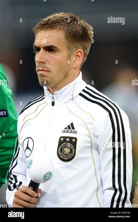 German National Soccer Player Philipp Lahm Is About To Give A Statement
