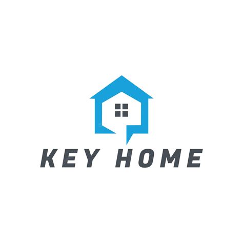 Premium Vector House Key Real Estate Logo Template
