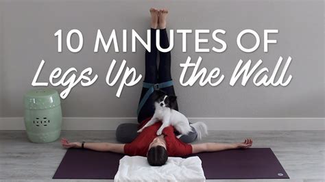 10 Minutes Of Legs Up The Wall Pose Viparita Karani YouTube In 2020