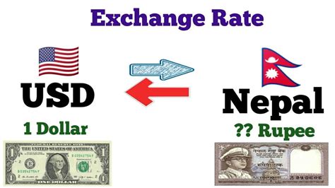 Today One Dollar Rate In Nepalese Rupee Nepali Rupees To United States Dollar Youtube