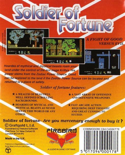 Soldier Of Fortune Firebird Images Launchbox Games Database