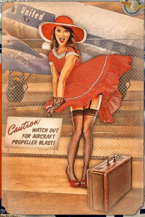 60 Amazing Airbrushed Style Pin Up Photos That Featured Classic