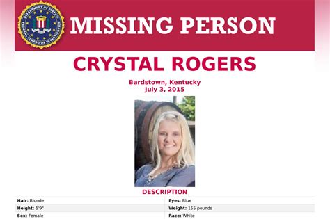 Possible Breakthrough In Search For Missing Crystal Rogers