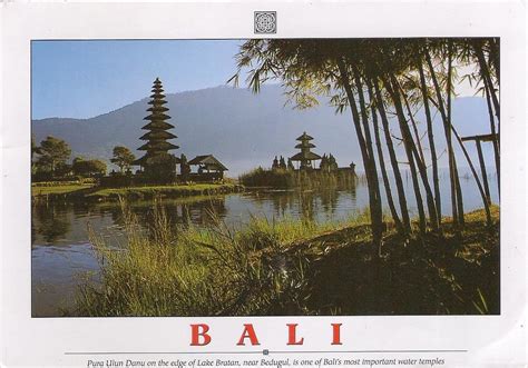 My Unesco Whs Postcards Collection Indonesia Cultural Landscape Of Bali Province The Subak