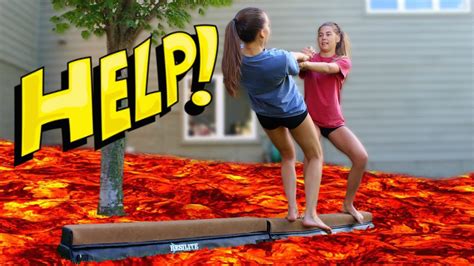 The floor is lava is one of our handpicked skill games that can be played on any device. Gymnasts Play The Floor is Lava! - YouTube