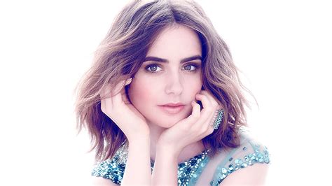 Lily Collins Wallpaper Wallpaperuse