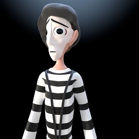 Blend Swap Mime Character