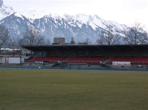 The best fc thun drinking spots are to be found at the old stadion lachen on gwattstraße. FC Thun