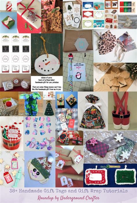38 Handmade T Tags And T Wrap Tutorials Handmade Holiday T