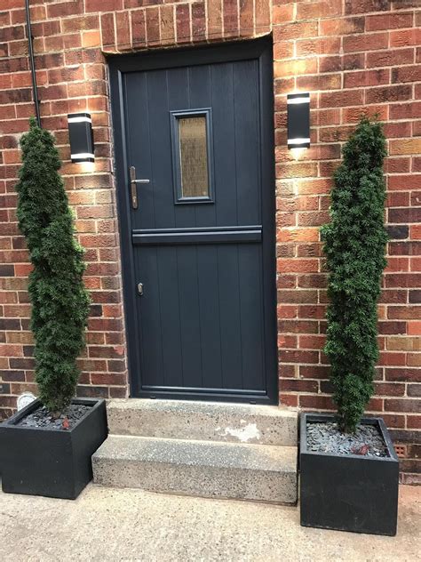 This Anthracite Grey Composite Door From Solidor Composite Doors With