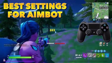 Best Aimbot Settings Best Aimbot Sensitivity Fortnite Best Controller