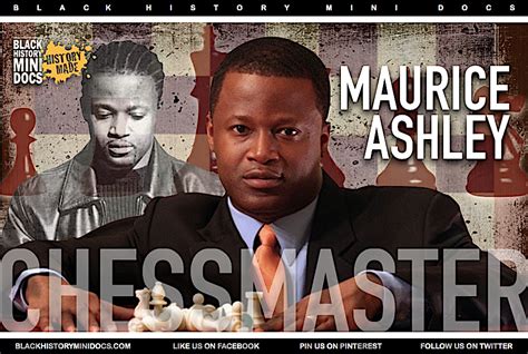 Maurice Ashley Born March In St Andrew Jamaica Is A Chess Grandmaster Author