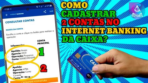 Como Cadastrar 2 Contas No Internet BANKING DA CAIXA YouTube