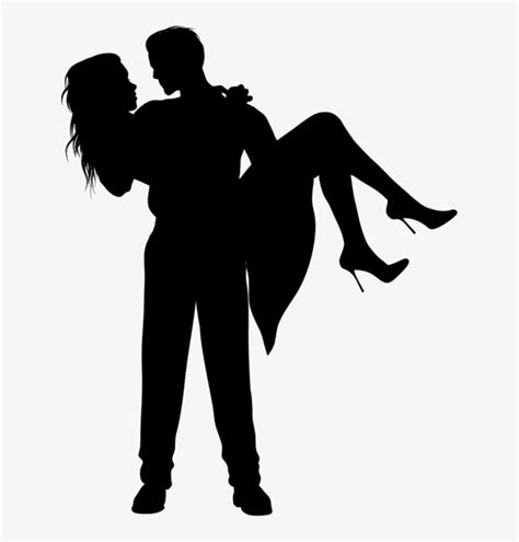 Digital Art And Collectibles Kissing Couple Silhouette Pe