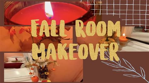 Fall Room Makeover Redecorate My Room With Me Youtube