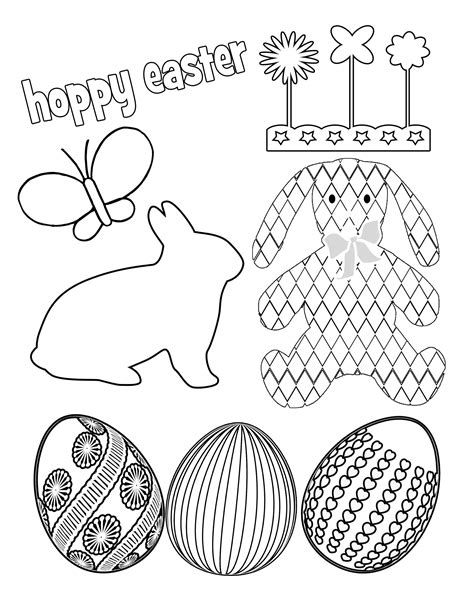 Printable Easter Pictures For Coloring