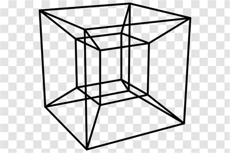 Tesseract Hypercube Five Dimensional Space Four Dimensional