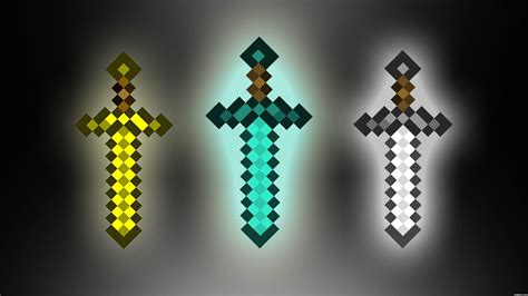 Minecraft Sword Wallpapers Top Free Minecraft Sword Backgrounds