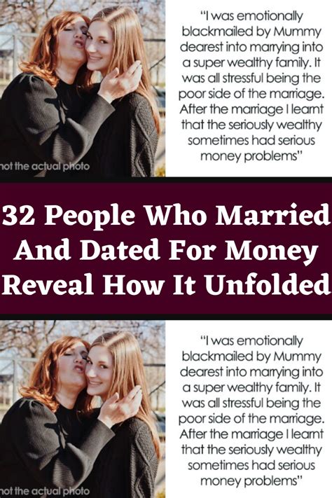 32 People Who Married And Dated For Money Reveal How It Unfolded Funny Dp Reddit Funny Heair