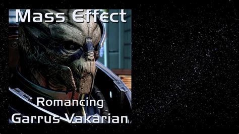 Mass Effect 1 Meeting Garrus Vakarian Romance Youtube